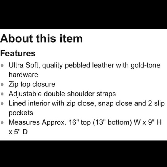 🚫SOLD EUC Tory Burch Landon Tote Bag in Black - Picture 4 of 4